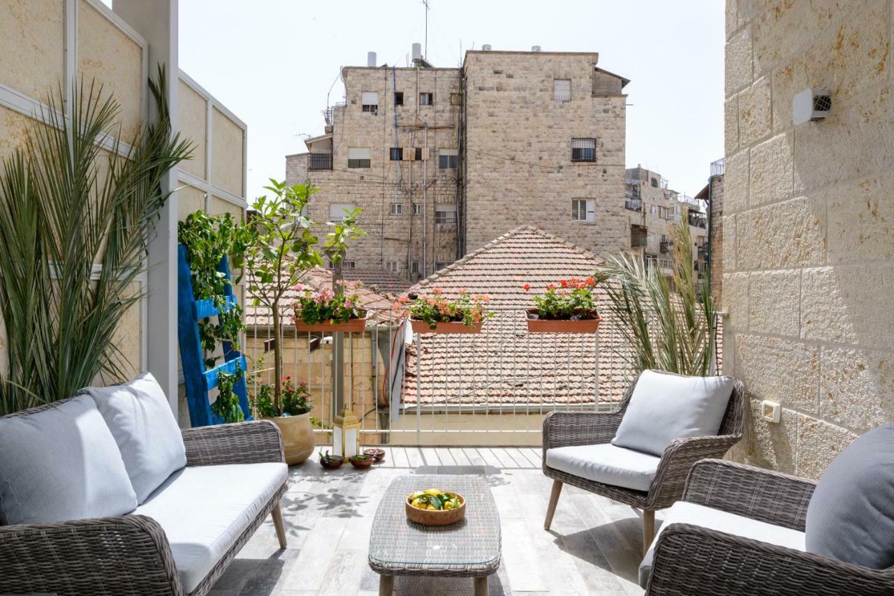 Design & Veranda Next To Mahane Yehuda Market By Feelhome Jerusalem Exteriör bild